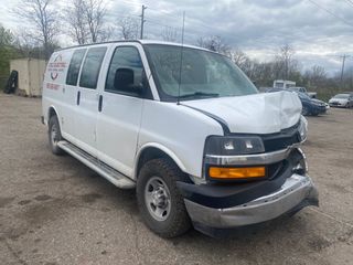 2022 Chevrolet Express Cargo RWD 2500 Regular Wheelbase WT - Exterior Front Left Corner Image